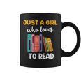 Ladies Books Just a Girl Who Loves To Read Girl Graphic Print Coffee Mug Ladies Books Just a Girl Who Loves To Read Girl Graphic Print Coffee Mug