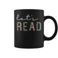 Let's Read Book Nerd Reading Book Lover Librarian Teacher Graphic Print Coffee Mug Let's Read Book Nerd Reading Book Lover Librarian Teacher Graphic Print Coffee Mug