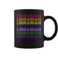 LGBTQ Pride Librarian Library Worker Reading Books Book Fan Graphic Print Coffee Mug LGBTQ Pride Librarian Library Worker Reading Books Book Fan Graphic Print Coffee Mug