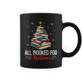 Librarian Book Lover Men Women Kids All Booked For Christmas Graphic Print Coffee Mug