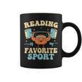 Librarian Reading Is My Favorite Sport Book Lover Graphic Print Coffee Mug