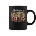 This Librarian Is Retired 2026 Book Lover Retirement Reading Graphic Print Coffee Mug
