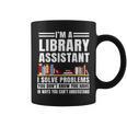 Library Assistant Books Librarian Associate Curator Keeper Graphic Print Coffee Mug Library Assistant Books Librarian Associate Curator Keeper Graphic Print Coffee Mug