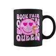 Library Book Fair Queen Vibe Groovy Tie Dye School Reading Graphic Print Coffee Mug Library Book Fair Queen Vibe Groovy Tie Dye School Reading Graphic Print Coffee Mug