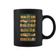 Library Book Lover Reading Reader Bookshelf Plants Graphic Print Coffee Mug Library Book Lover Reading Reader Bookshelf Plants Graphic Print Coffee Mug