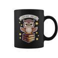 Library Squad Book Owl Wisdom Nerd Librarian Club Graphic Print Coffee Mug