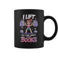 Lift So I Can Carry More Books Reading Lovers Workout Girl Graphic Print Coffee Mug