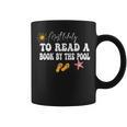 Most Likely To Read a Book By The Pool Graphic Print Coffee Mug