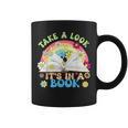 Take A Look Its In Book Books Lover Librarian Bookworm Graphic Print Coffee Mug