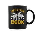 Take A Look It's In A Book Graphic Print Coffee Mug