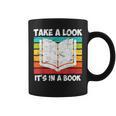 Take a Look Its In a Book Graphic Print Coffee Mug