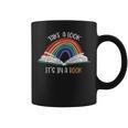Take A Look It's In A Book Rainbow Bookworm Book Lover Graphic Print Coffee Mug