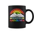 Take A Look It's In A Book Reading Retro Rainbow Vintage Graphic Print Coffee Mug Take A Look It's In A Book Reading Retro Rainbow Vintage Graphic Print Coffee Mug