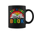 Take A Look It's In A Book Retro Groovy Reading Books Lovers Graphic Print Coffee Mug