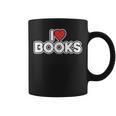 I Love Books Graphic Print Coffee Mug