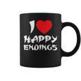 I Love Happy Endings Massage Book Reader Idea T-Shirt Graphic Print Coffee Mug
