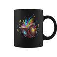 Magic Spell Book Open Rainbow Runes Fantasy Arcane Graphic Print Coffee Mug