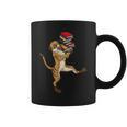 Meerkat Reading Books Graphic Print Coffee Mug