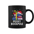 Merry Bookmas Christmas Bookworm Xmas Book Lover Reading Graphic Print Coffee Mug
