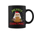 Merry Christmas Book Reading Santa Claus Xmas Book Reader Graphic Print Coffee Mug