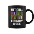National Library Week 2021 Book Lover Reader Librarian Graphic Print Coffee Mug