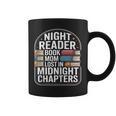Night Reader Book Mom Lost In Midnight Chapters Graphic Print Coffee Mug