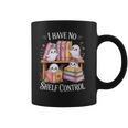 I Have No Shelf Control Ghost Reading Books Pun Graphic Print Coffee Mug I Have No Shelf Control Ghost Reading Books Pun Graphic Print Coffee Mug