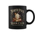 North Pole Book Club Christmas Reading Hot Cocoa Graphic Graphic Print Coffee Mug