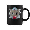 Nurse Cat Anime Feline Book Men Women Kids Graphic Print Coffee Mug