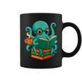 Octopus Reading Book Reading Bookworm Reader Graphic Print Coffee Mug
