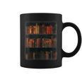 Old Books On Vintage Bookshelves Dark Academia Aesthetic Graphic Print Coffee Mug