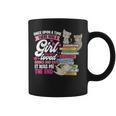 Once Upon A Time There Was A Girl Who Loved Books And Cats Graphic Print Coffee Mug Once Upon A Time There Was A Girl Who Loved Books And Cats Graphic Print Coffee Mug