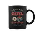Once Upon A Time There Was A Girl Loved Soccer And Books Graphic Print Coffee Mug Once Upon A Time There Was A Girl Loved Soccer And Books Graphic Print Coffee Mug