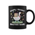 Oops I Bought Another Book Bookish Goose Reading Lover Nerd Graphic Print Coffee Mug
