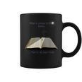 Open Book Faith Christian Cross Light Bible Graphic Print Coffee Mug