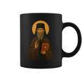 Orthodox Icon Of Seraphim Rose Holding The Holy Book Graphic Print Coffee Mug