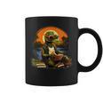Outdoors Alligator Reading Book Graphic Print Coffee Mug Outdoors Alligator Reading Book Graphic Print Coffee Mug
