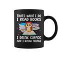 Owl That's What I Do I Read Books I Drink Coffee Graphic Print Coffee Mug