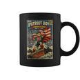 Patriot Boy America 250 July 4th 2026 Comic Book Style Shirt Graphic Print Coffee Mug