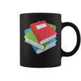 Pile Of Books Stack Of Books Costume Graphic Print Coffee Mug