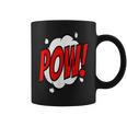 POW Comic Art Book Superhero Bubble Cartoon T-Shirt Graphic Print Coffee Mug