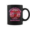 I Prefer My Books Extra Spicy Book Lovers Graphic Print Coffee Mug