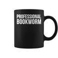 Professional Bookworm Book Reader Graphic Print Coffee Mug