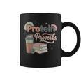 Protein And Proverbs Protein Workout Book Lover Gym Graphic Print Coffee Mug