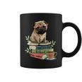 Pug Dog Reading Book Coffee Read Books Be Kind Stay Weird Graphic Print Coffee Mug Pug Dog Reading Book Coffee Read Books Be Kind Stay Weird Graphic Print Coffee Mug