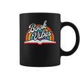 Rainbow Book Vibes Vintage Retro Book Lover & Reading Graphic Print Coffee Mug Rainbow Book Vibes Vintage Retro Book Lover & Reading Graphic Print Coffee Mug
