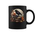 Raven Reading Book Occult Crow Graphic Print Coffee Mug Raven Reading Book Occult Crow Graphic Print Coffee Mug