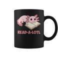Read-A-Lotl Axolotl Books Reader Graphic Print Coffee Mug