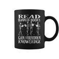 Read Banned Book Lover Skeleton Reading Librarian Halloween Graphic Print Coffee Mug Read Banned Book Lover Skeleton Reading Librarian Halloween Graphic Print Coffee Mug