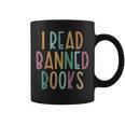I Read Banned Books Challenged Books Graphic Print Coffee Mug